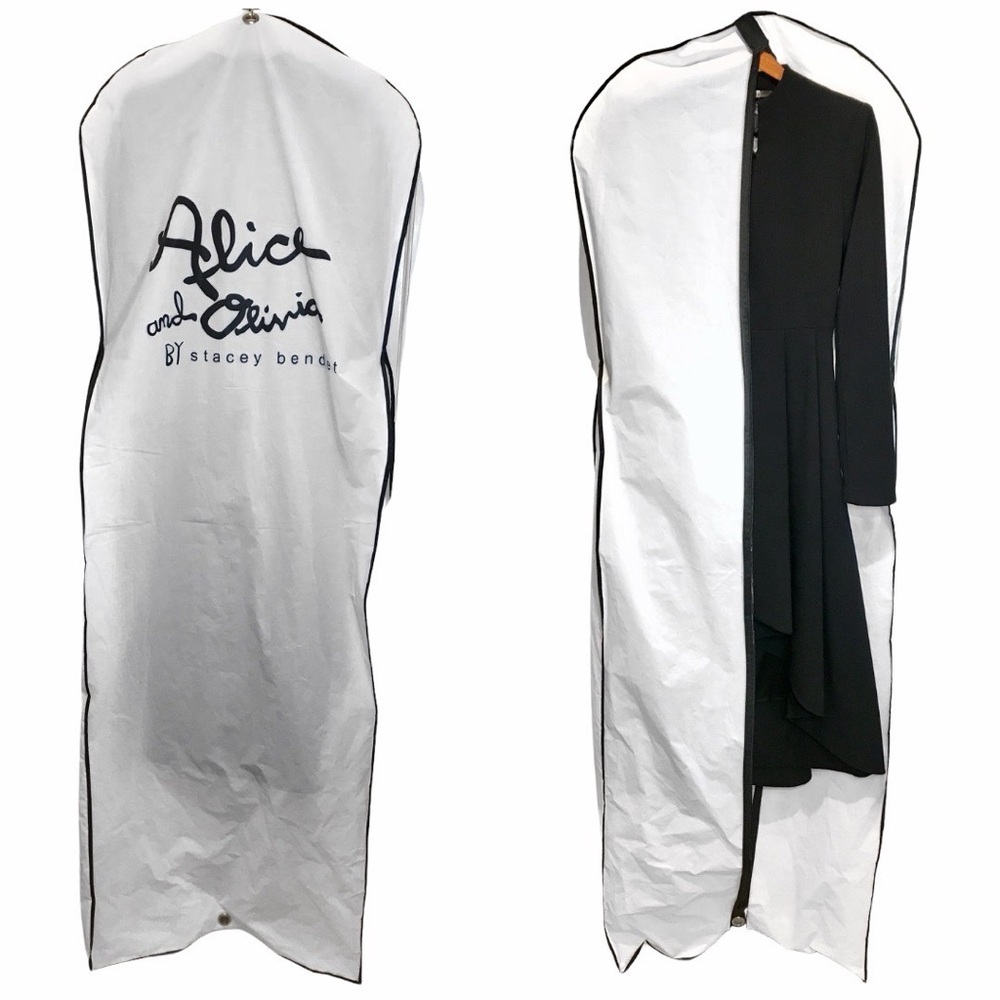 ALICE and OLIVIA new Alcina High-Low Long Dress Trench Coat - Picture 14 of 17